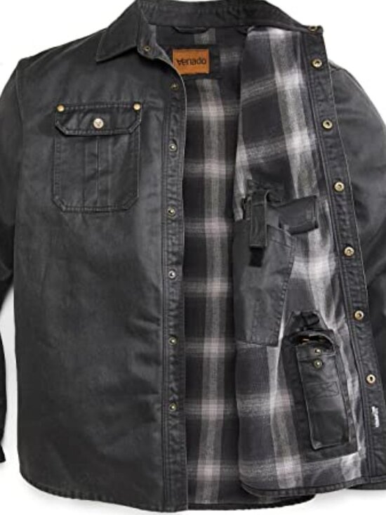 Venado Other - Bountyman Concealed Carry Shirt Jacket - Black | LT